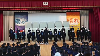 １年合唱
